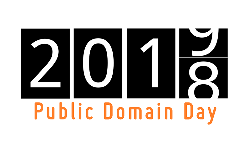 Calendar Rolling from 2018 to 2019 -Public Domain Day