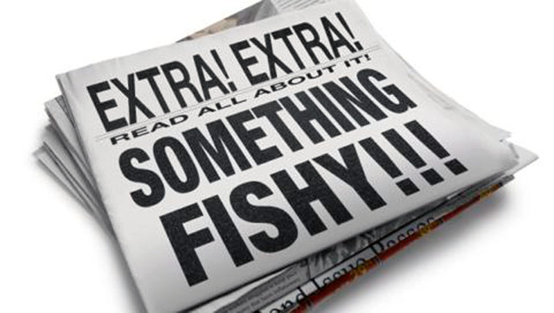 Fake News Headline: Extra! Extra! Something Fishy