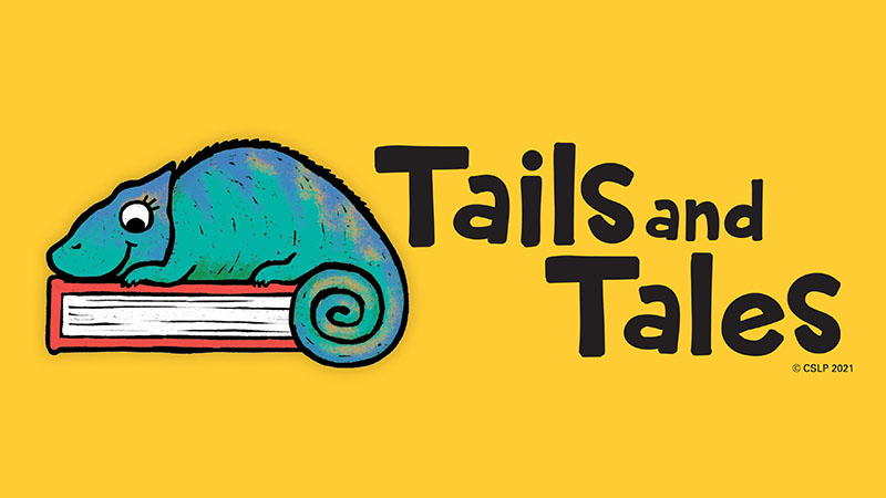 Tails And Tales 2021 Summer Reading Challenge Banner