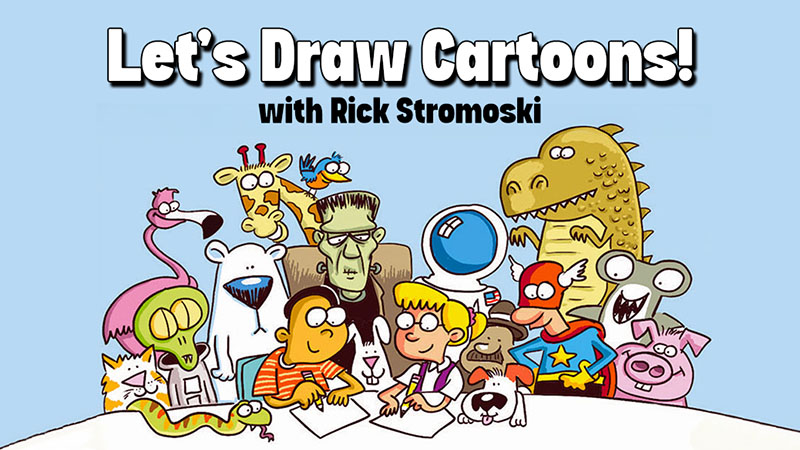 Learn to Draw with Graphic Novel Author & illustrator, Rick Stromoski